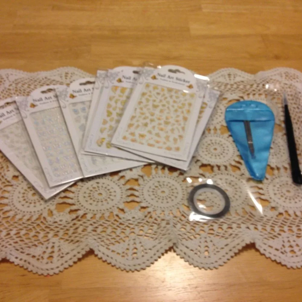 Butterflies  Nail Art Bundle with Tools, new items